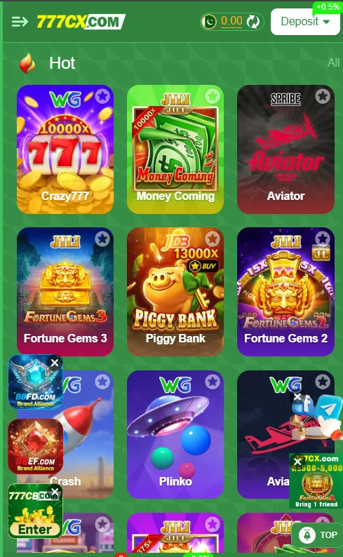 777cx games