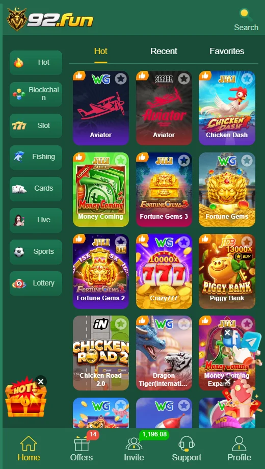 92Fun app