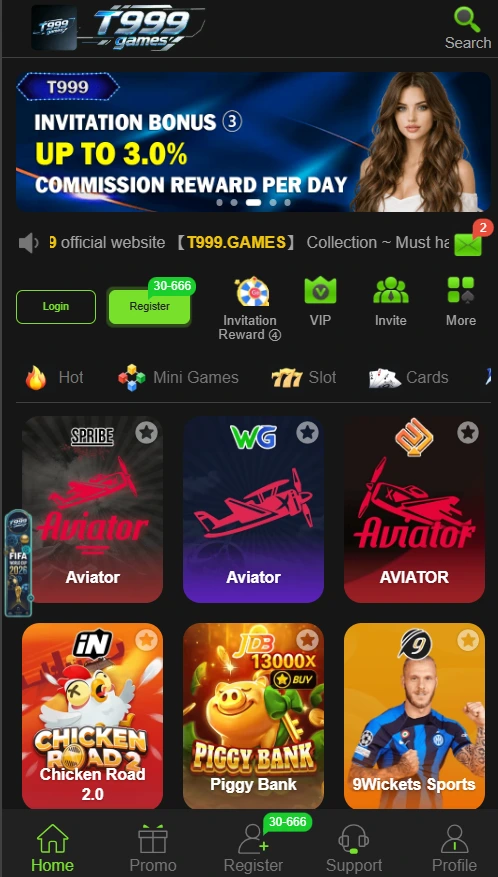 T999 Game App